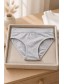 Трусы однотонные хлопок для девочки Baykar арт 5552-20 Серый