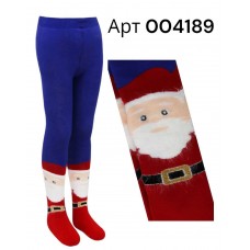 Колготи махра дитячі теплі бавовна Bross арт 004189 Синій