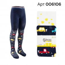 Колготи для хлопчика демісезонні Bross арт 006106 Сині