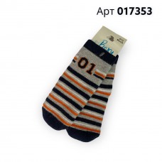 Шкарпетки махрові для хлопчика Boxy Арт. 017353 Баскетбол Сірі