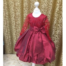 Дитяче святкове плаття для дівчинки на Новий рік, випускний р 98-104 см арт 0403-01 Червоний