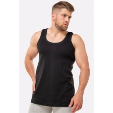 Майка для чоловіків 100% бавовна Baykar арт 1002-02 Чорний Майка для чоловіків 100% бавовна Baykar арт 1002-02 Чорний