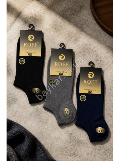 Мужские носки 3шт укороченные Бамбук р 41-44 Roff Extreme арт 10500-99 Микс