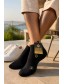 Носки 3шт средние для мужчин Бамбуковые р 38-40 рубчик Roff Extreme Soft арт 10551-02 Черный