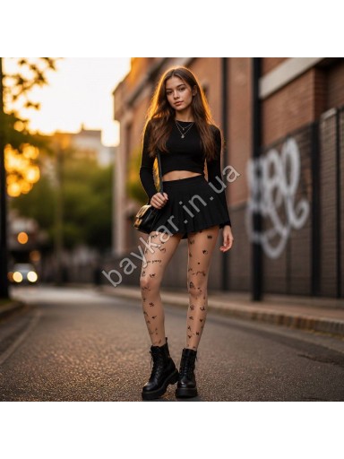 Колготи безрозмірні 15 Den для дівчинки Day Mod арт 1121191 Punk Naturel