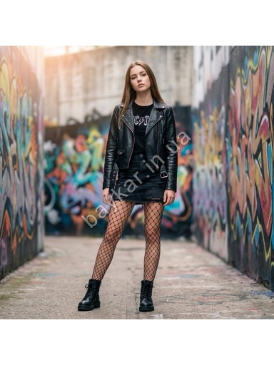 Колготи велика сітка для дівчат Day Mod арт 1123035 Fiona Чорні