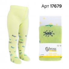 Колготи демісезонні для новонародженого хлопчика Bross арт 17679 Жовті Вітрина!!!