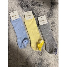 Дитячі шкарпетки сітка літні короткі для дівчинки бавовна Katamino арт 200231 Мікс