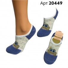 Сліди махра бавовна жіночі Принцеса жабенятко ROFF 20449 Сині