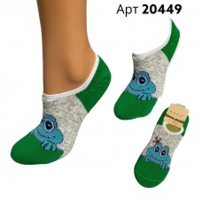 Сліди махра бавовна жіночі Принцеса жабенятко ROFF 20449 Зелені