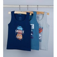 Дитячі майки 3шт для хлопчика бавовна Baykar арт 2362 Active sport