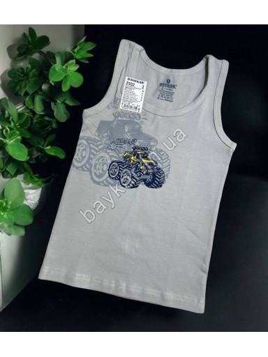 Майки детские 3шт хлопковые для мальчика Baykar арт 2502 Monster Truck