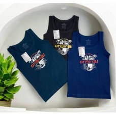 Майки дитячі бавовна для хлопчика Baykar арт 2510 Leopard Комплект 3 шт Майки дитячі бавовна для хлопчика Baykar арт 2510 Leopard Комплект 3 шт