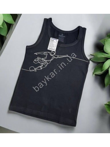 Майки детские 3шт хлопковые для мальчика Baykar арт 2518 Футбол