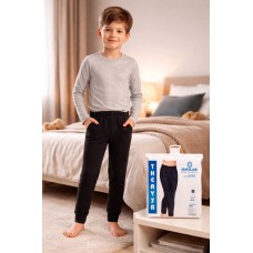 Кальсони дитячі TERMAL для хлопчика Baykar арт 3370 Чорний