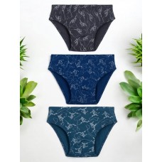 Труси сліп 3шт дитячі бавовна для хлопчиків Baykar арт 3519 Футбол