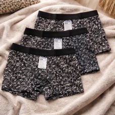 Труси 3шт чорні боксери для хлопчиків підлітків бавовна Baykar арт 3930 Чорний мікс