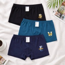 Боксери труси 3шт однотонні для хлопчика підлітка бавовна Baykar арт 3938 Мікс Боксери труси 3шт однотонні для хлопчика підлітка бавовна Baykar арт 3938 Мікс