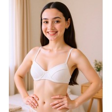 Бюстгальтер для дівчат бавовняний Baykar арт 4010-08 Молочний Бюстгальтер для дівчат бавовняний Baykar арт 4010-08 Молочний