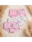 Трусы шорты 3шт для девочки детские хлопок Baykar арт 5714-99 Единорог