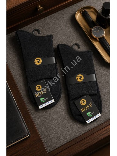 Носки 2 шт р 41-44 демисезонные мужские однотонные Бамбук Roff Extreme арт 60000-14033 Графит
