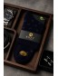 Носки 3шт средние для мужчин демисезонные Бамбук р 41-44 Roff арт 60000-14046 Синий