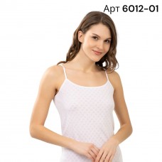 Майка жіноча з перфорацією 100% бавовна Baykar арт 6012-01 Білий