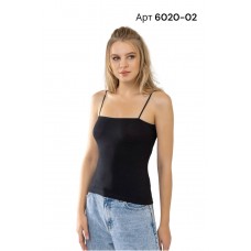 Майка жіноча бавовняна Baykar арт 6020-02 Чорний