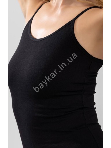 Майка хлопок женская Baykar арт 6654-02 Черный