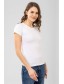 Футболка женская хлопок однотонная Baykar арт 6663-01 Белый