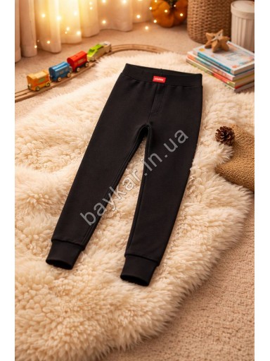 Детские термо кальсоны для мальчиков Sevim Kids Thermal арт 7075 Черный