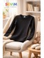 Термо кофта Лонгслив для детей Унисекс Sevim Kids Thermal арт 7078 Черный