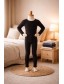Термо костюм для мальчиков Thermal начес кальсоны лонгслив Sevim Kids арт 7078-7075 Черный