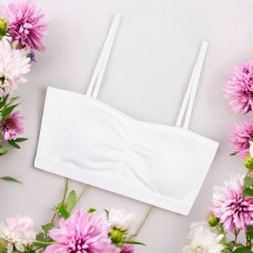 Топ пуш-ап для дівчинки підлітка бавовняний Baykar арт 7615-01 Білий SUGAR BOMB