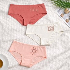Труси 3шт для дівчат підлітків бавовна Baykar арт 7814-99 Мікс Beautiful