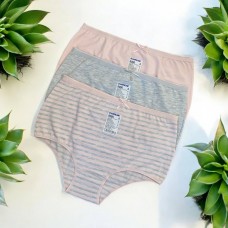 Труси напівшорти бавовна жіночі Baykar арт 8086 Комплект 3 шт Мікс