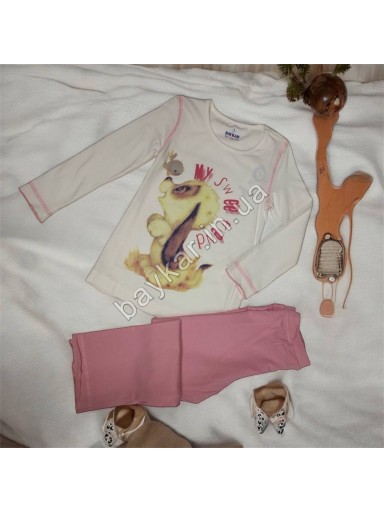Пижама My puppy для девочки демисезонная Baykar Арт 9002-208 Молочный