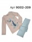 Пижама My puppy для девочки демисезонная Baykar Арт 9002-209 Персиковый