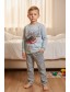 Пижама в полосочку для мальчика  Baykar Арт 9075-107 Синий