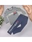 Пижама для мальчика демисезонная детская в полоску Baykar арт 9639-132 Синий