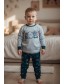 Детская пижама для мальчика Футбол Baykar Арт. 9748-105 Синий
