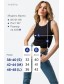 Кроп топ удлиненный 100% хлопок рубчик для девочки подростка Baykar арт 6105-02 Черный