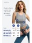 Кроп топ удлиненный 100% хлопок рубчик для девочки подростка Baykar арт 6105-20 Серый