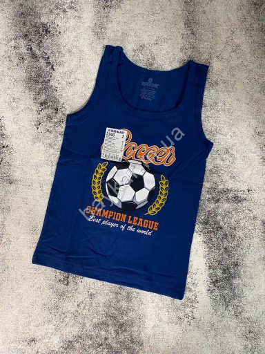 Майка хлопок для мальчика Baykar арт 2340 Football Комплект 3 шт