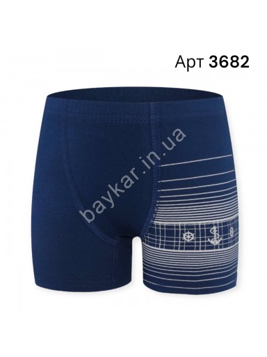 Боксеры для мальчика Baykar арт 3682 Комплект 3 шт с якорем