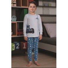 Піжама для хлопчика  Baykar Арт 9775-105 блакитна
