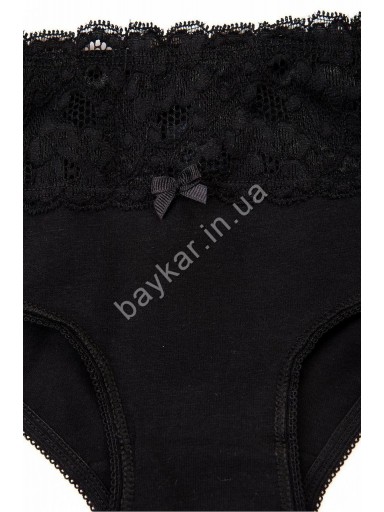 Трусы для девочки Baykar Арт 5940-02 черные